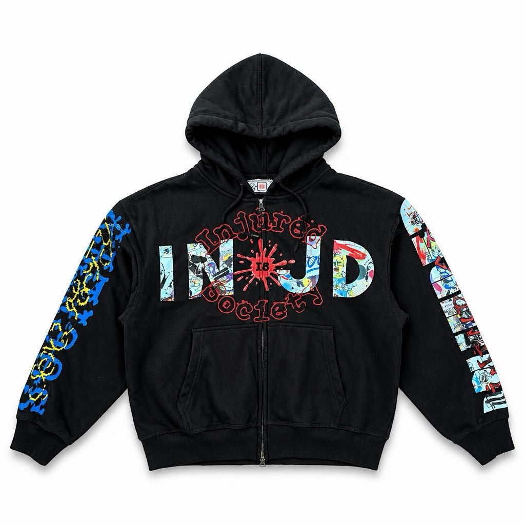COLLIDE Graffiti Hoodie