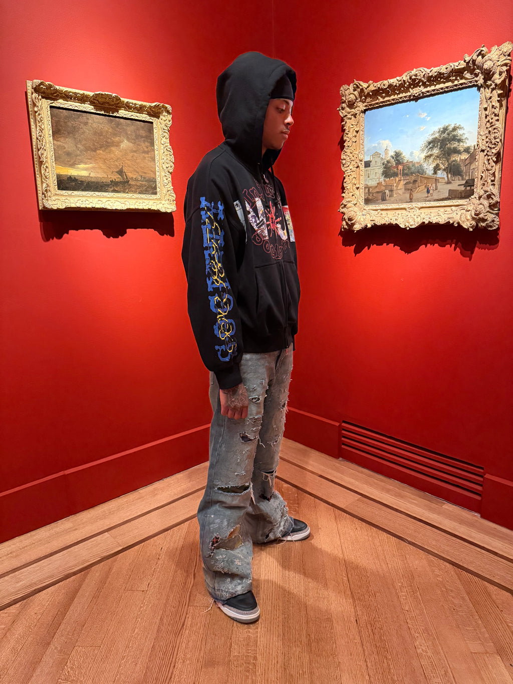 COLLIDE Graffiti Hoodie