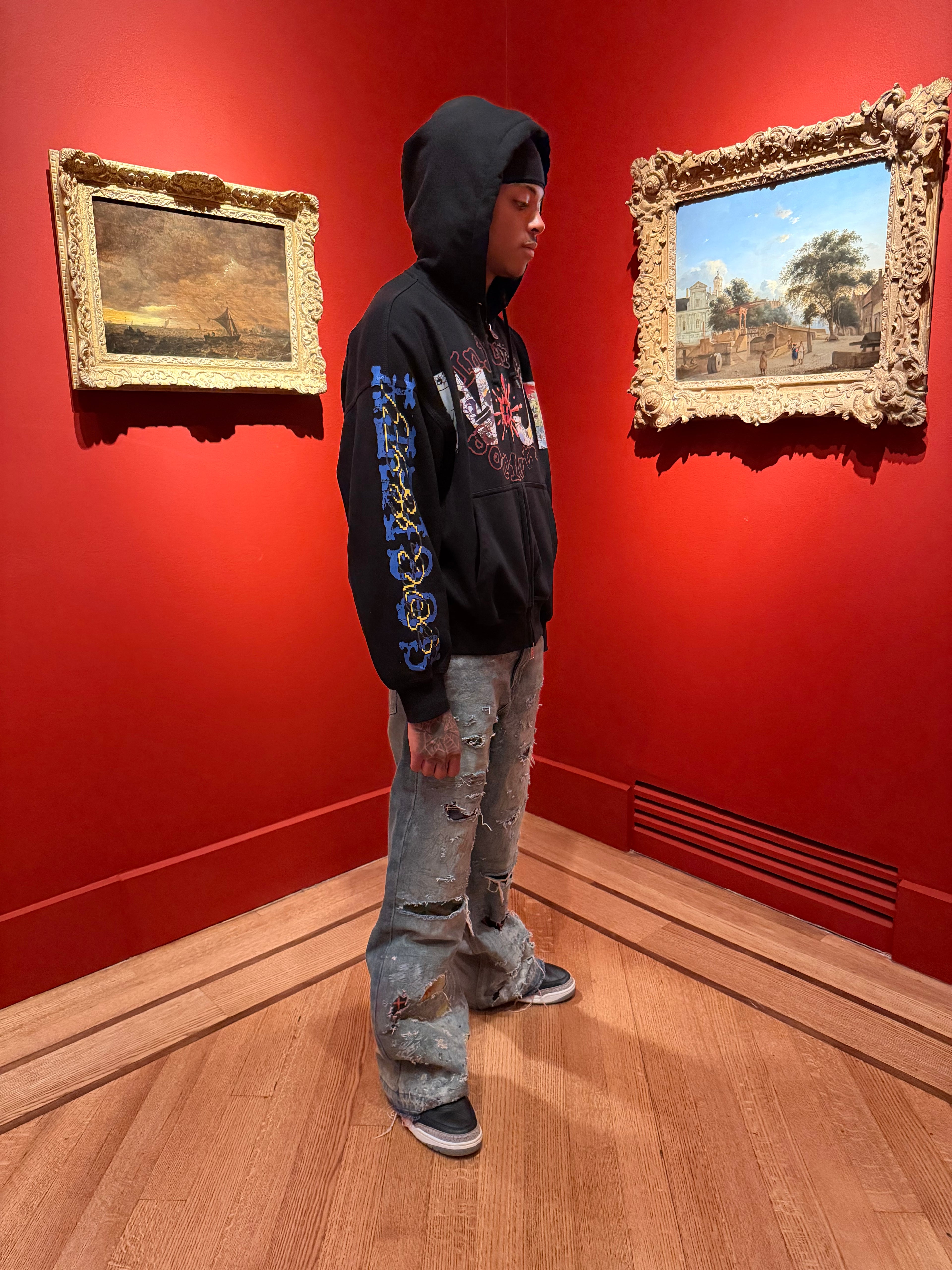 COLLIDE Graffiti Hoodie