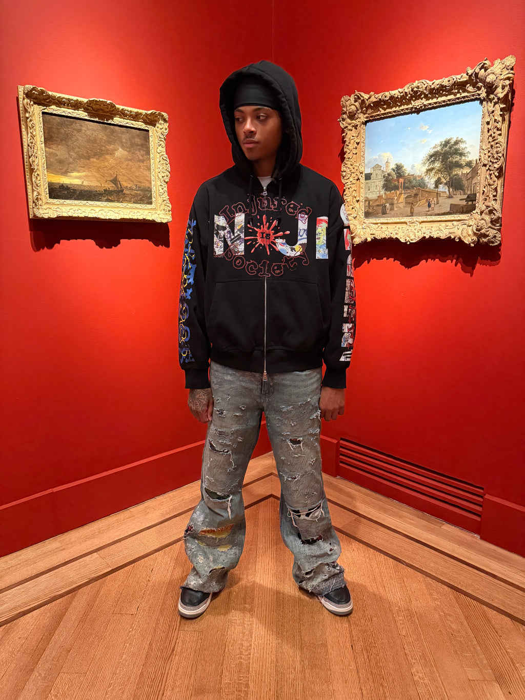 COLLIDE Graffiti Hoodie