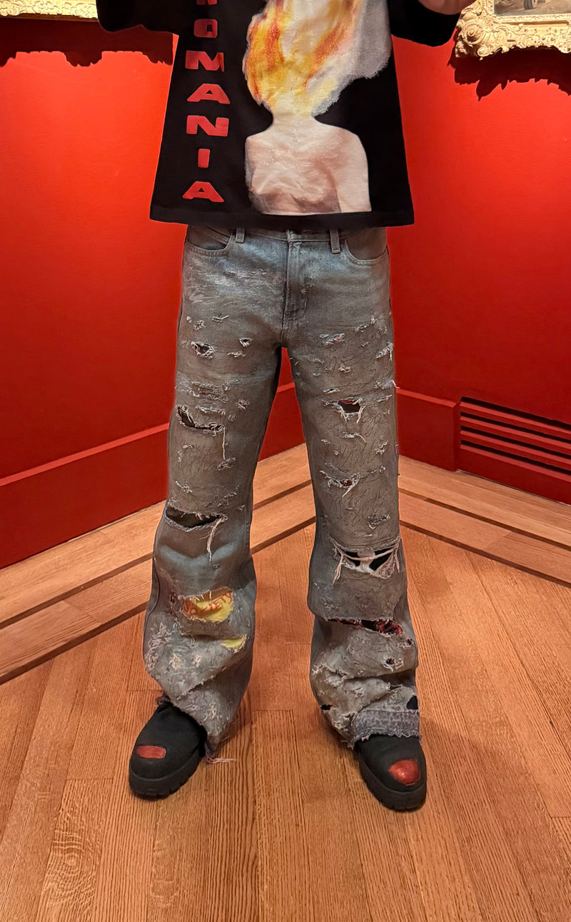 Riot Thrashed Denim Jeans