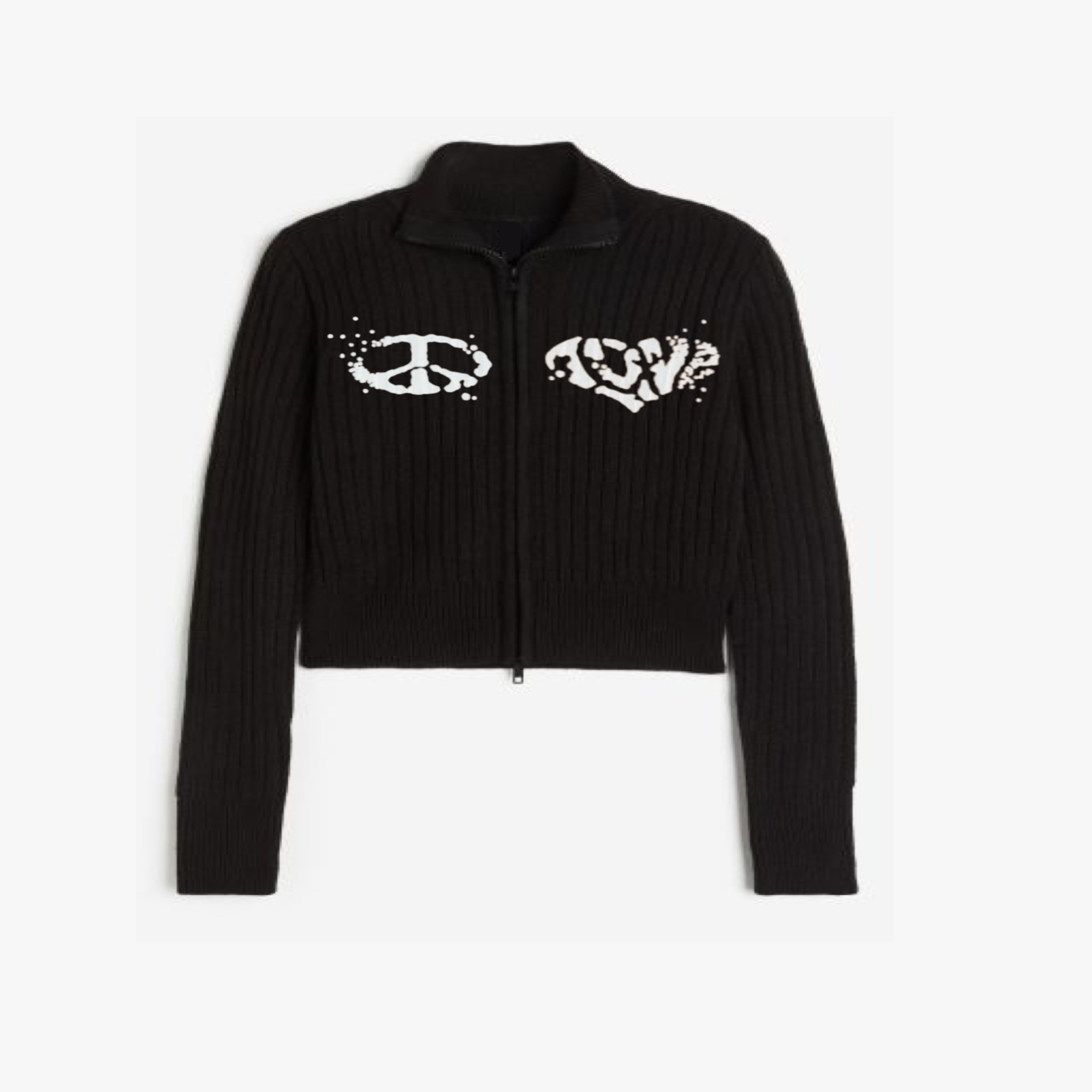 PEACE + LOVE cardigan