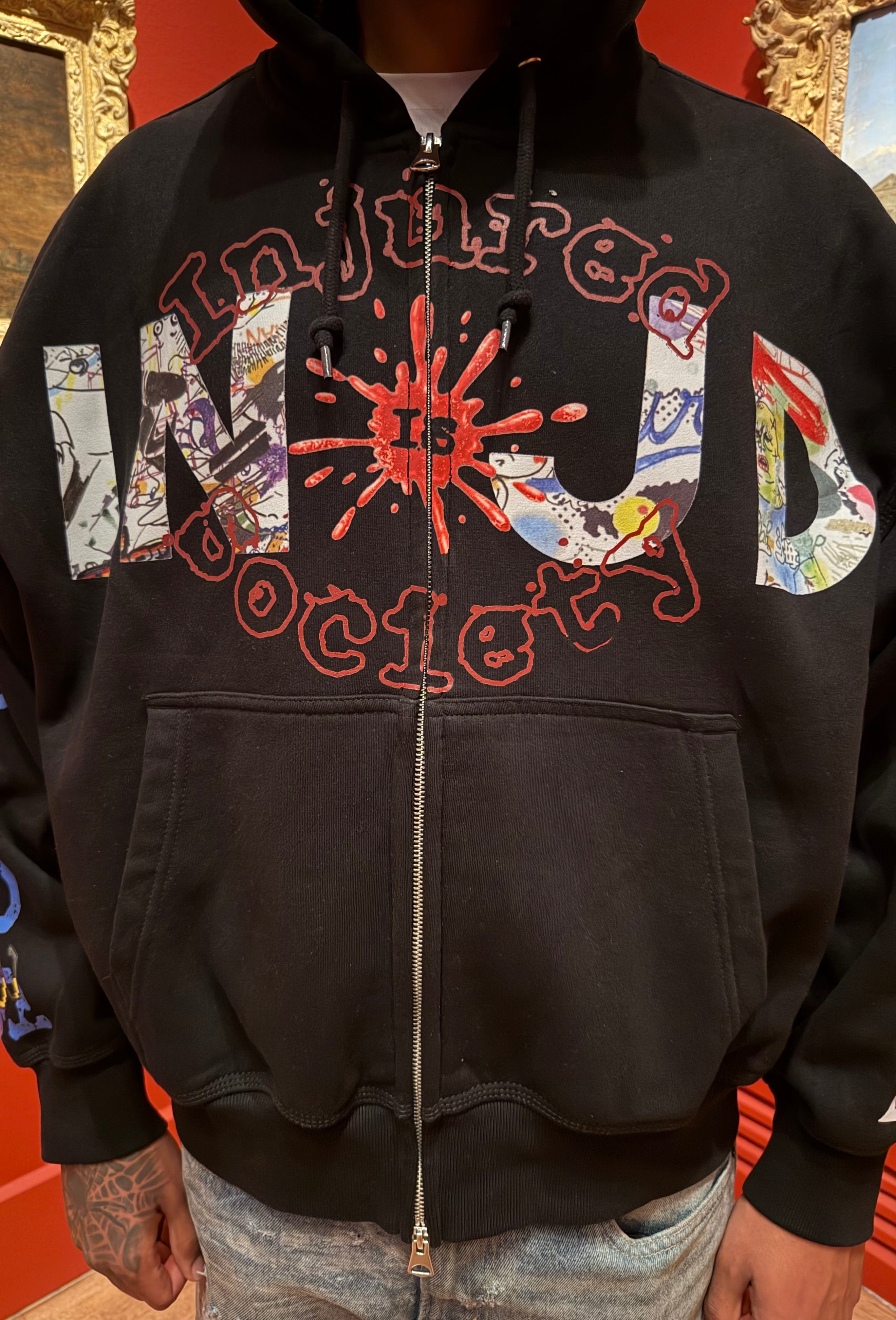 COLLIDE Graffiti Hoodie