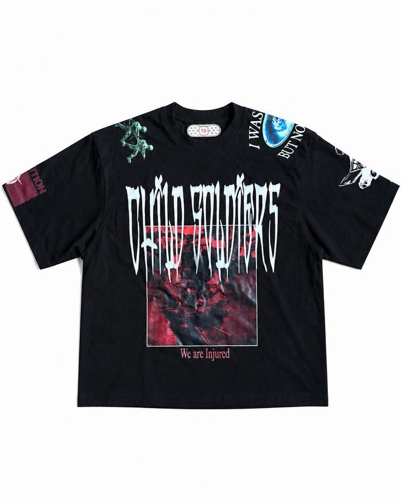 CHILD SOLDIERS Raglan T-shirt